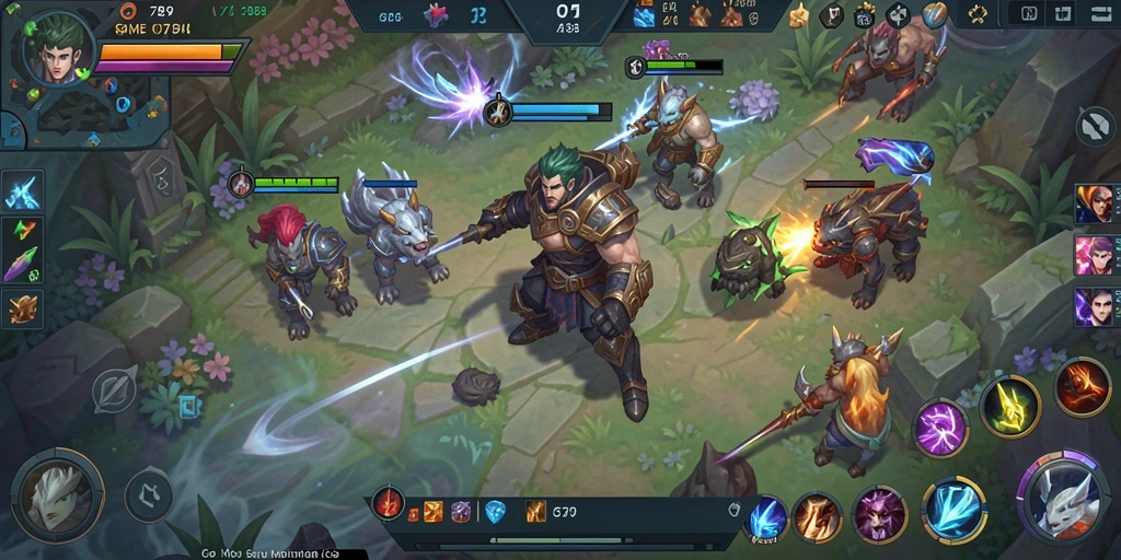 Tampilan gameplay C789 yang mendebarkan dan seru.