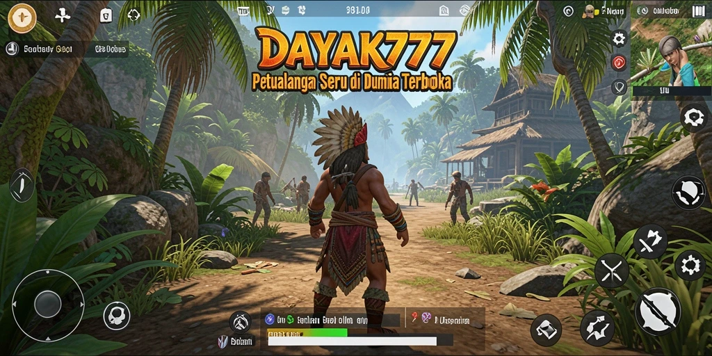 Tampilan gameplay menampilkan eksplorasi dunia terbuka yang menakjubkan.