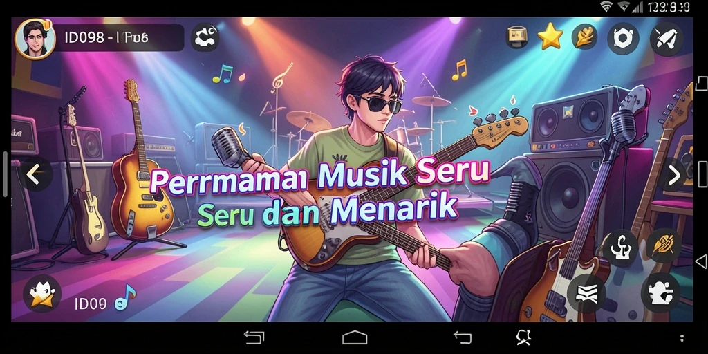 Tampilan gameplay seru dan interaktif dari ID098.