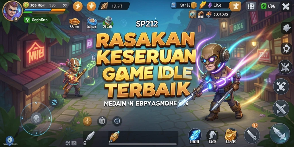 Tampilan gameplay SP212 yang seru dan adiktif di layar.