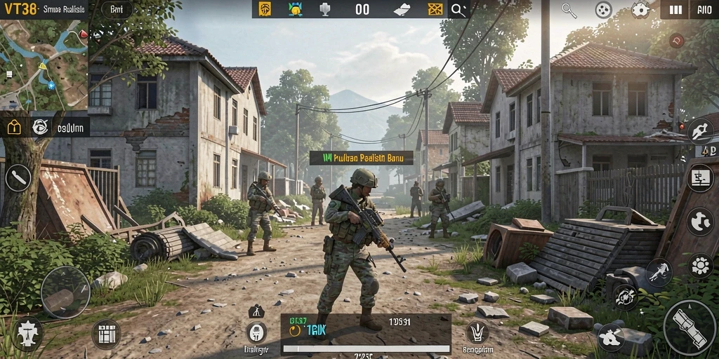 Tangkapan layar VT38 menampilkan gameplay simulasi yang mendalam dan imersif.